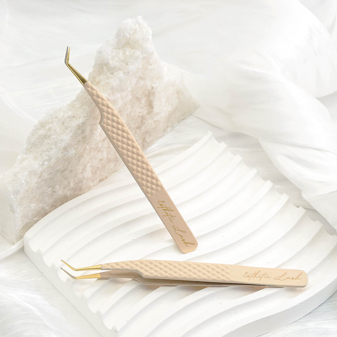 EL - 45 Degree Fiber Tip Isolation Tweezer