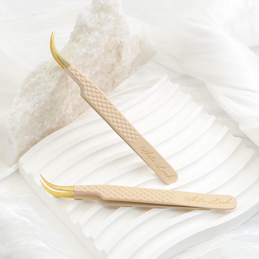EL - Curved Non Fiber Tip Isolation Tweezer