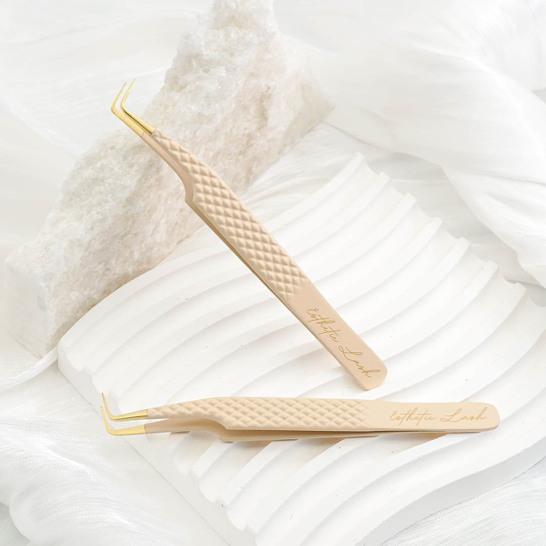 EL - 90 Degree Non Fiber Tip Volume Tweezer